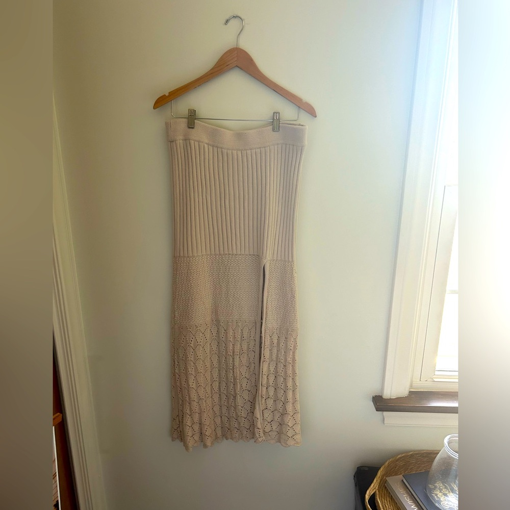 Free People Knit Skirt